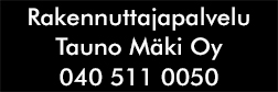 Rakennuttajapalvelu Tauno Mäki Oy logo
